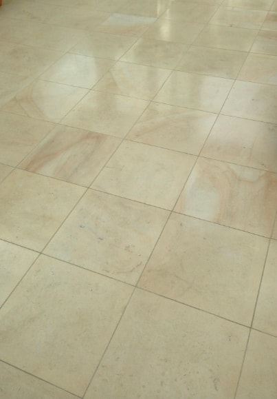 Limestone Floor after