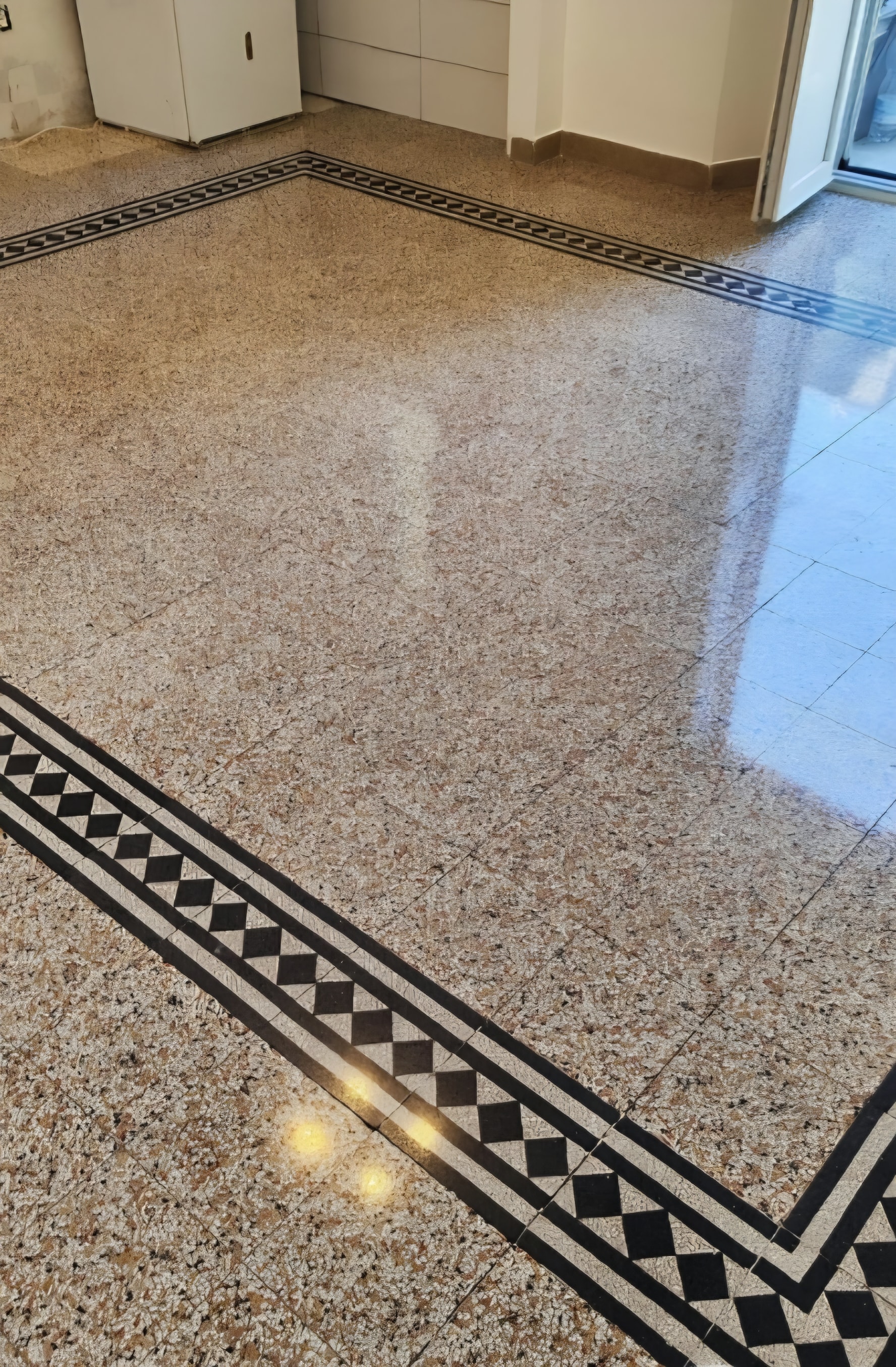 Terrazzo after