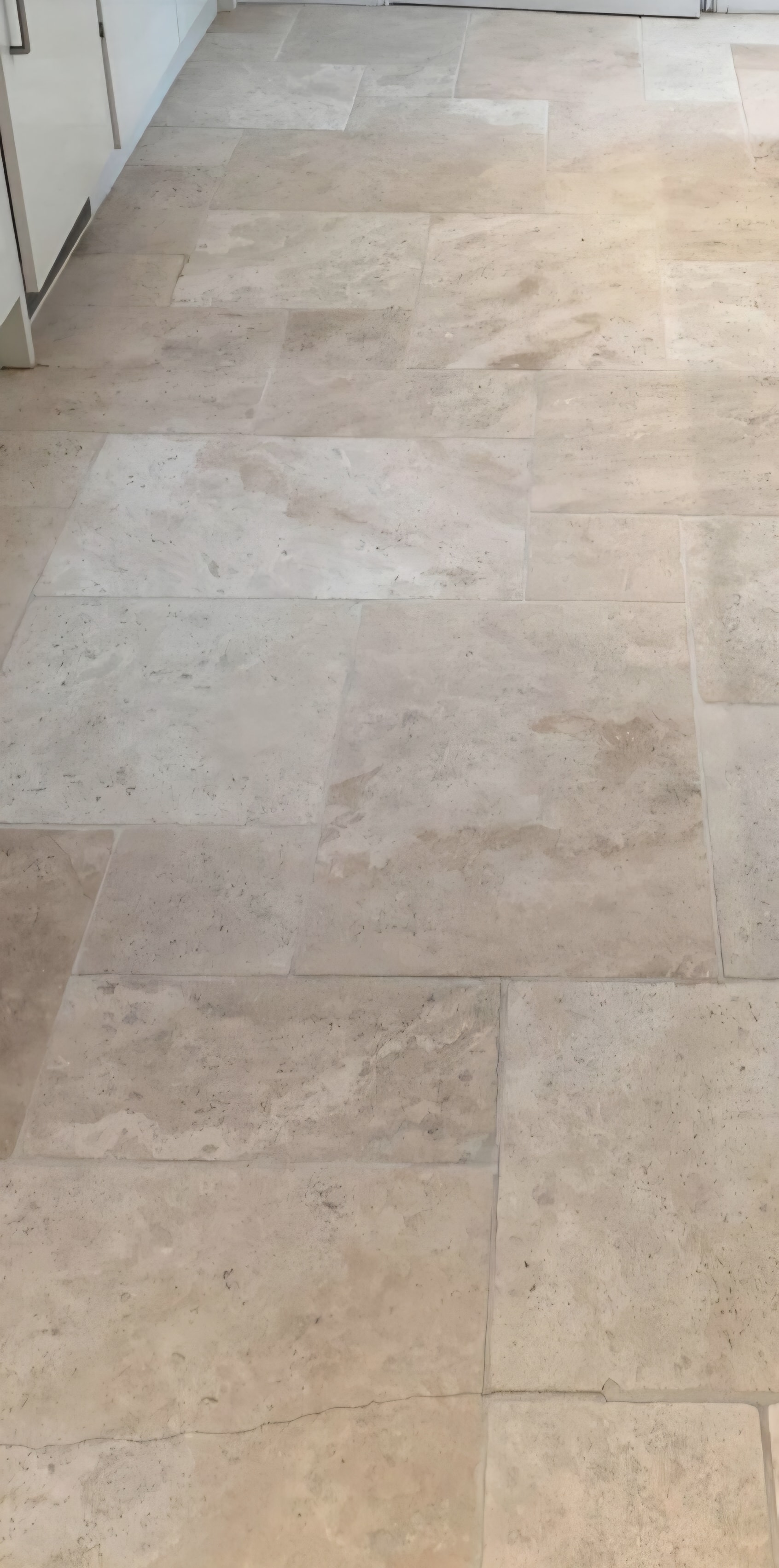 Travertine after